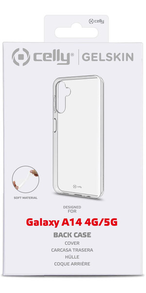 CLY GELSKIN case,transp,Samsung A14 4G CLY GELSKIN case,transp,Samsung A14 4G