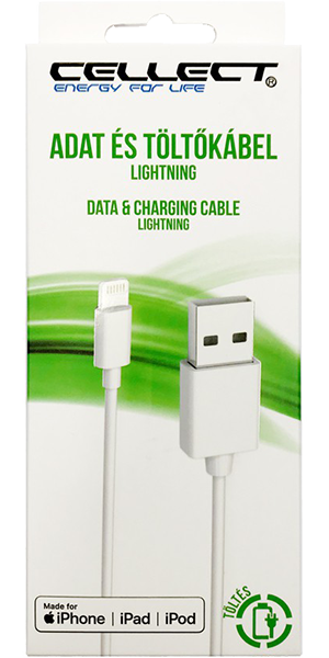 Cellect iPhone Lightning USB töltőkáb Cellect iPhone Lightning USB töltőkáb