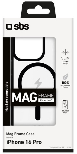 SBS MagFrame Case,iPhone 16 Pro,black SBS MagFrame Case,iPhone 16 Pro,black