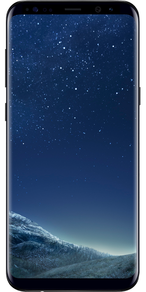 Samsung Galaxy S8+, fekete
