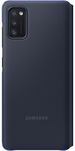 Samsung Galaxy A41 s-view cover, Fekete Samsung Galaxy A41 s-view cover, Fekete