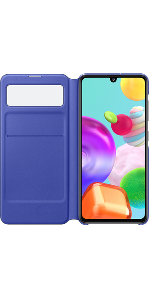 Samsung Galaxy A41 s-view cover, Fekete Samsung Galaxy A41 s-view cover, Fekete