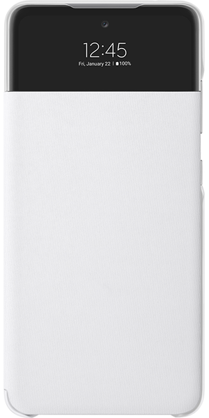Samsung S View Wallet Cover A72, white