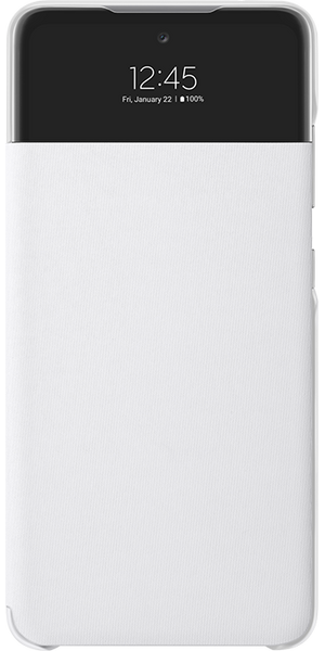 Samsung S View Wallet Cover A72, white Samsung S View Wallet Cover A72, white