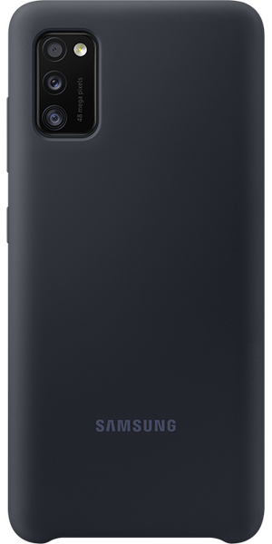 Samsung Galaxy A41 szilikon tok, Fekete