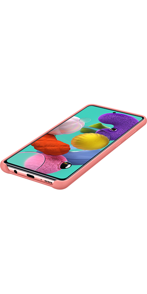 Samsung Silicon case, Galaxy A51, pink