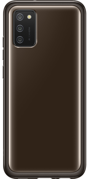 Samsung Soft Clear Cover A02s, black