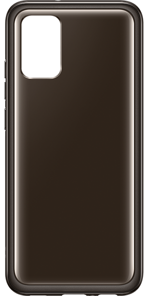 Samsung Soft Clear Cover A02s, black