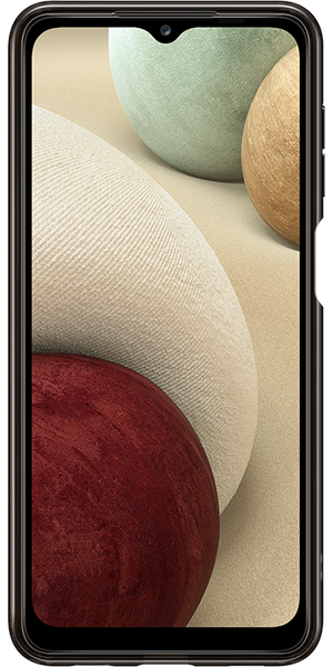 Samsung Soft Clear Cover A12, black Samsung Soft Clear Cover A12, black