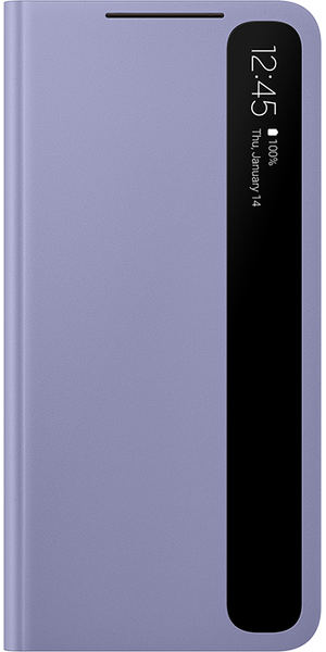 Samsung S Clear View Cover S21,violet