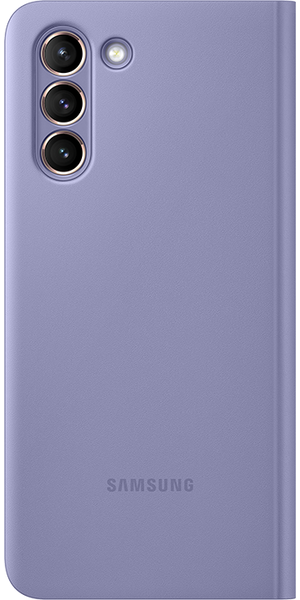 Samsung S Clear View Cover S21+, violet