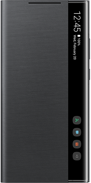 Samsung ClearView case, Note 20U, black