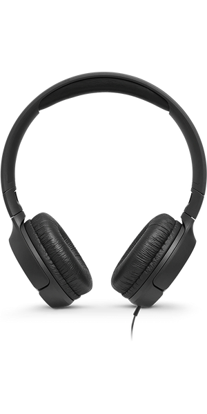 JBL T500 wired on-ear headphone, black