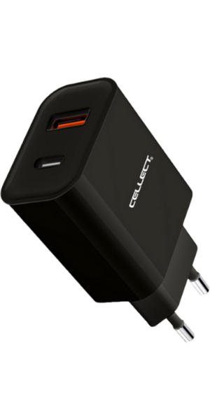 CEL Wall charger adapter,PD/QC,18W CEL Wall charger adapter,PD/QC,18W