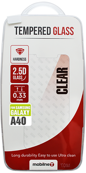 Glass Protector 2.5D, Samsung Galaxy A40
