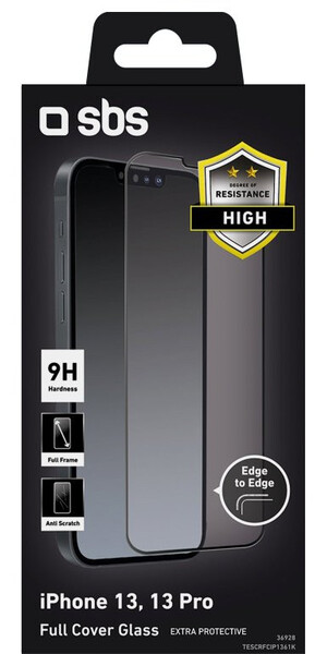 SBS Full CoverGlass iPhone 16e/14/13