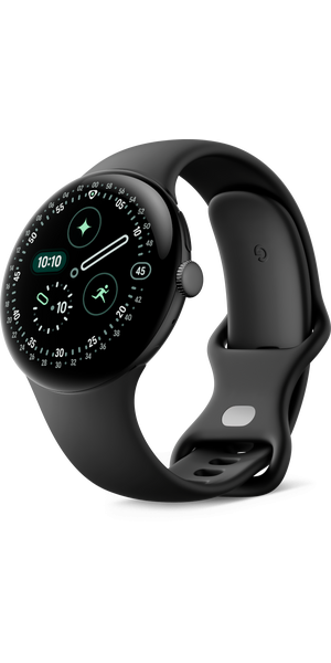GOOGLE Pixel Watch 4 (45mm), Obsidian