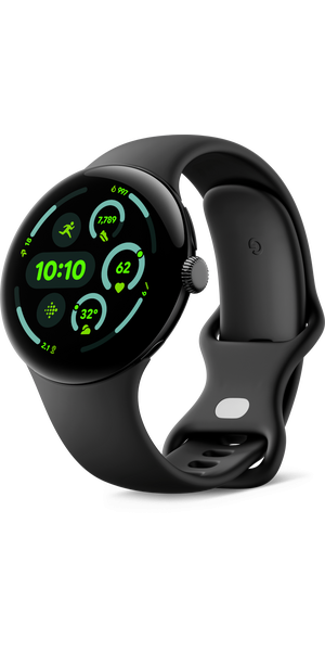 GOOGLE Pixel Watch 3 (45mm), Obsidian