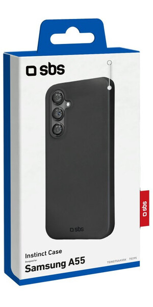 SBS Matt black case, Samsung A55 5G