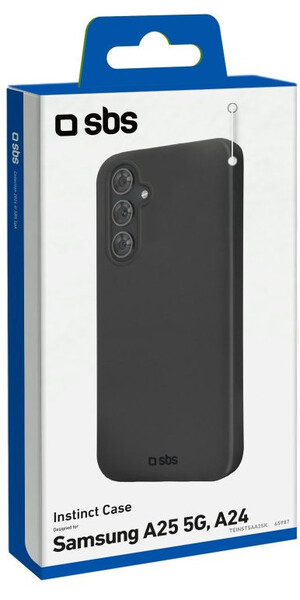 SBS Matt black case, Samsung A25 5G