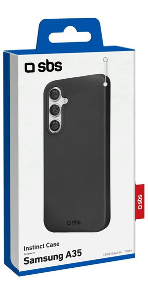 SBS Matt black case, Samsung A35 5G