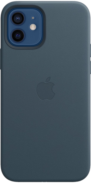 Apple iPhone 12/Pro Leather case,Bblue