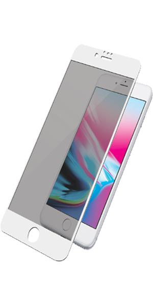 P.glass iPhone 7/8 Casefr.White.Privacy