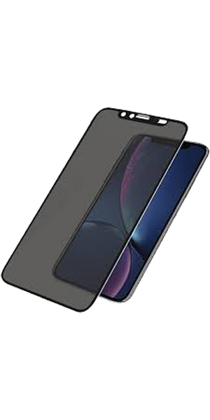 P.glass iPhone X / XS Casefriendly.Black P.glass iPhone X / XS Casefriendly.Black