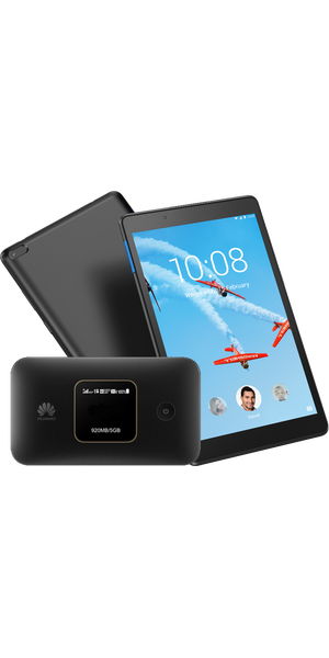 Lenovo E8 WIFI tablet + Huawei E5785h router