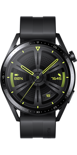 Huawei Watch GT3,46mm,black,black strap