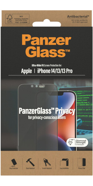 PG UltraWide Glass,Privacy,iPhone 14 PG UltraWide Glass,Privacy,iPhone 14