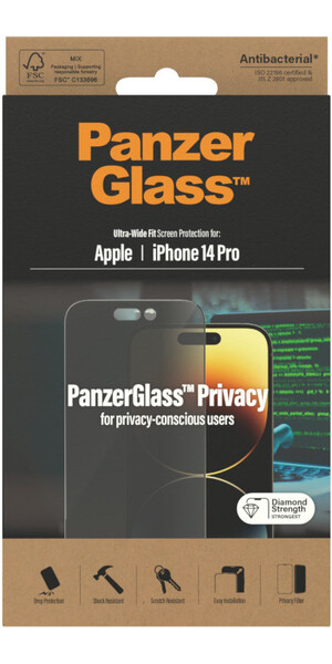 PG UltraWide Glass,Privacy,iPhone 14Pro PG UltraWide Glass,Privacy,iPhone 14Pro