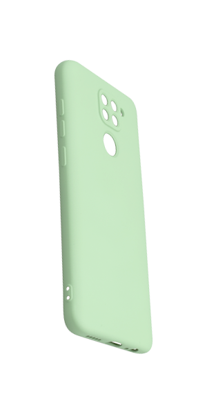 Soft Silicone Case, Xiaomi Note 9, mint