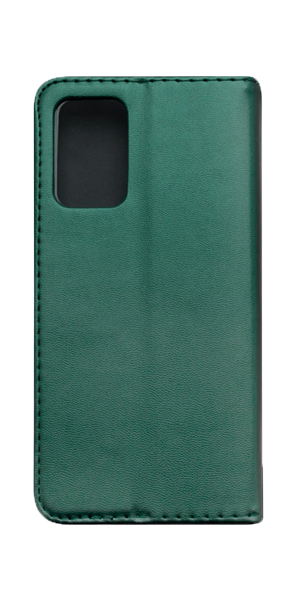 Book flip case, Samsung A72,dark green