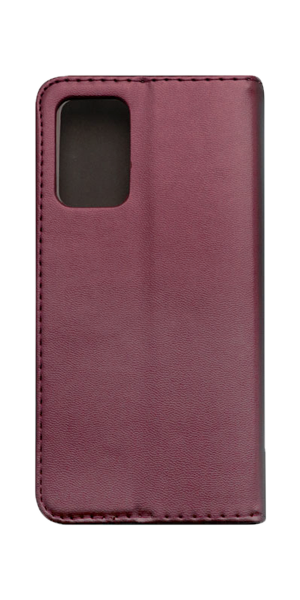 Book flip case, Samsung A72,burgundi
