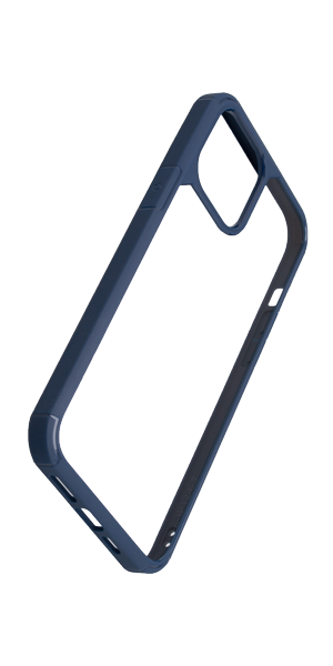 Hardback bumper case,blue,iPhone 12 mini