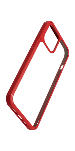 Hardback bumper case, red,iPhone 12 mini