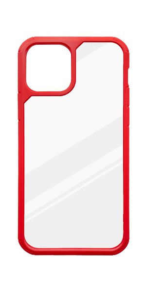 Hardback bumper case, red,iPhone 12/Pro
