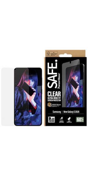 PG SAFE Glass,WideFit,Samsung S26