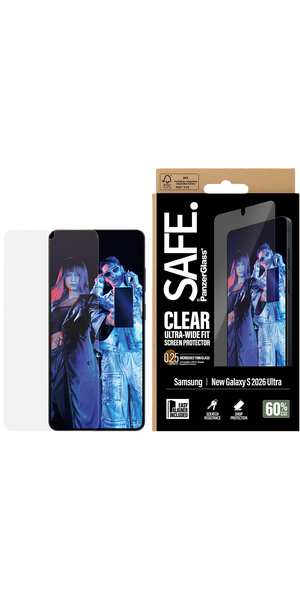 PG SAFE Glass,WideFit,Samsung S26 Ultra