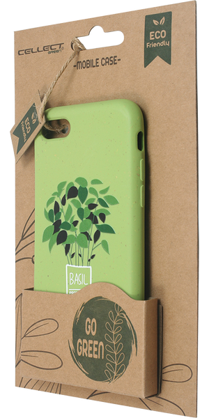 Cellect Green case iPhone SE/8/7, Gbasil