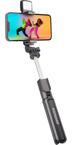 SBS Selfie stick, Tripod with LED light