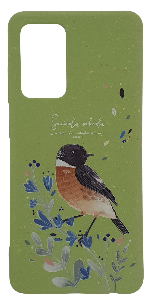 Cellect GoGreen tok Samsung A72, Év Madara, zöld Cellect GoGreen tok Samsung A72, Év Madara, zöld