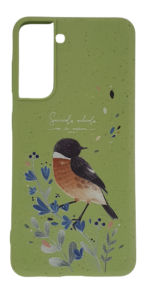 Cellect GoGreen tok Samsung S21, Év Madara, zöld Cellect GoGreen tok Samsung S21, Év Madara, zöld