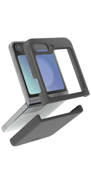 SBS Silicon case,Samsung Z Flip 6, black SBS Silicon case,Samsung Z Flip 6, black