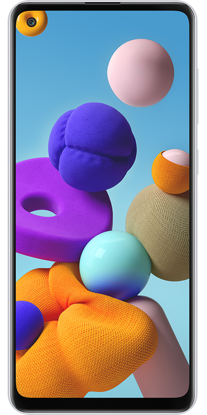 Samsung Galaxy A21s 32GB DS, white Samsung Galaxy A21s 32GB DS, white
