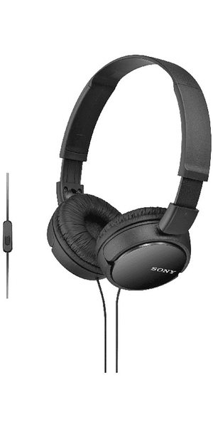 Sony ZX110AP wired headphone, black