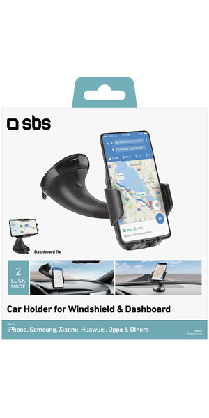 SBS Universal car holder, windshield
