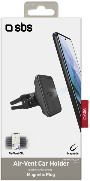 SBS AirVent car holder, magnetic, black SBS AirVent car holder, magnetic, black