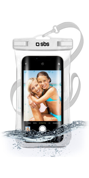 SBS Waterproof phone case, white SBS Waterproof phone case, white
